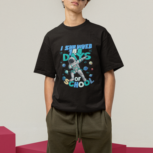 100-days-of-school-astronaut-t-shirt-outer-space-dabbing-i-survived-1