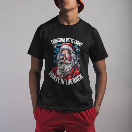 christmas-in-the-front-party-in-the-back-usa-patriotic-santa-t-shirt