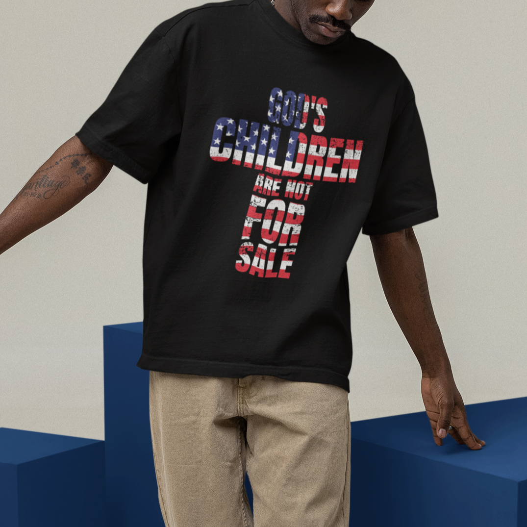 end-human-trafficking-t-shirt-gods-children-are-not-for-sale-christian-jesus-american-flag