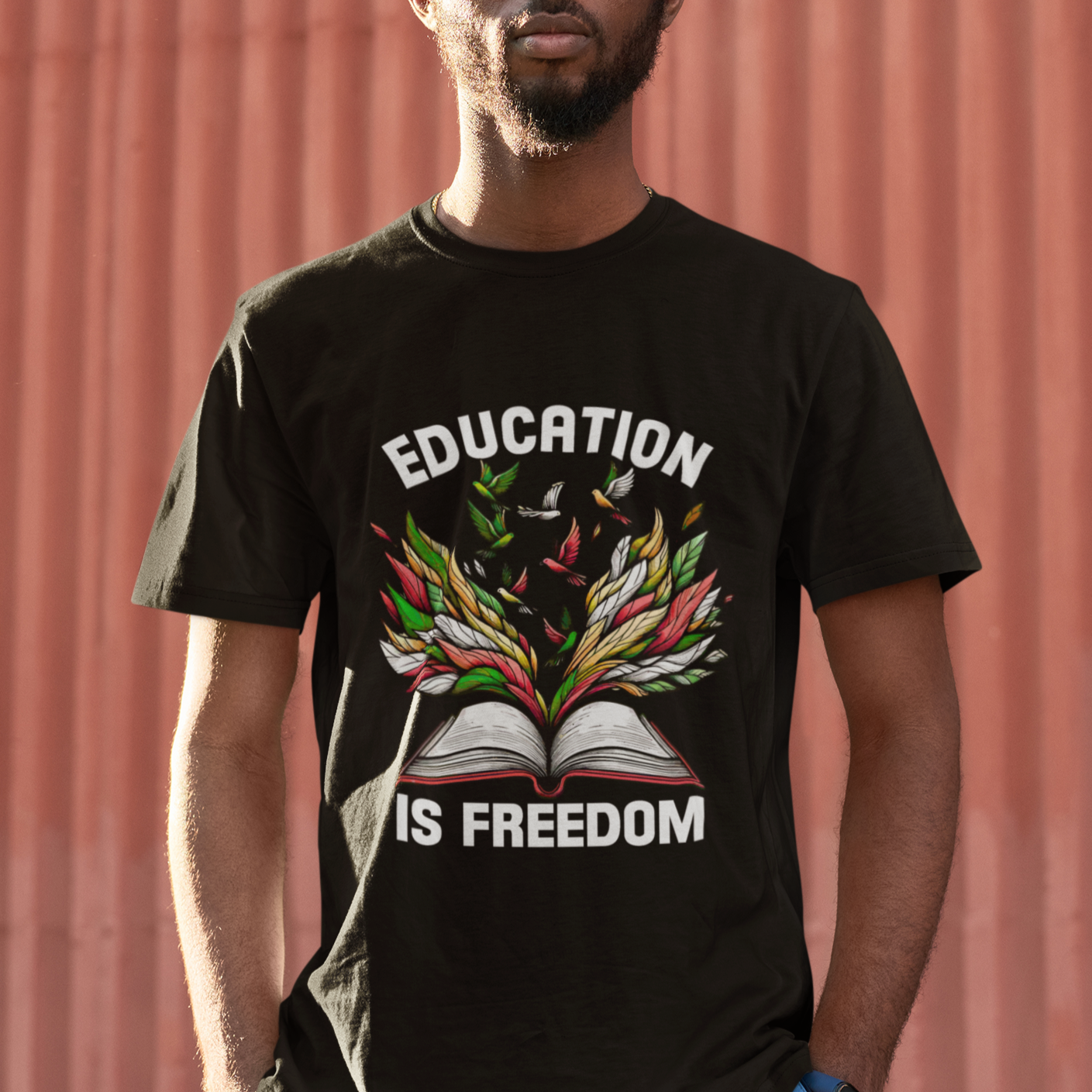 black-history-month-t-shirt-education-is-freedom-african-americans-teacher