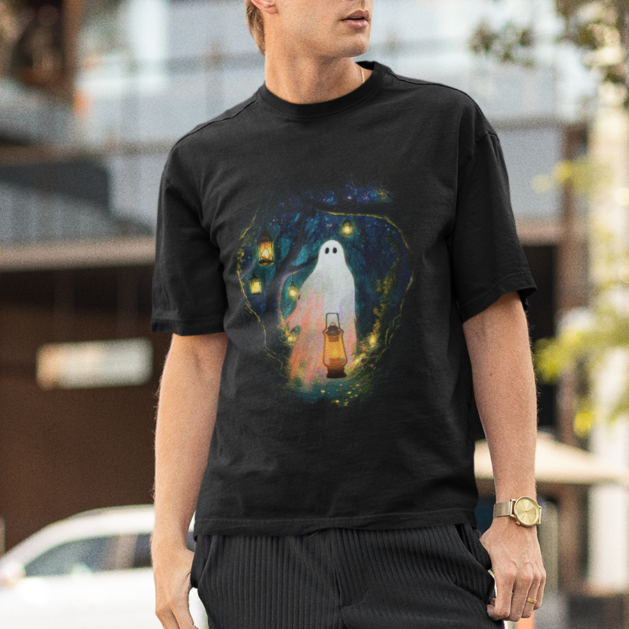 ghost-t-shirt-ghost-in-the-forest-shirt