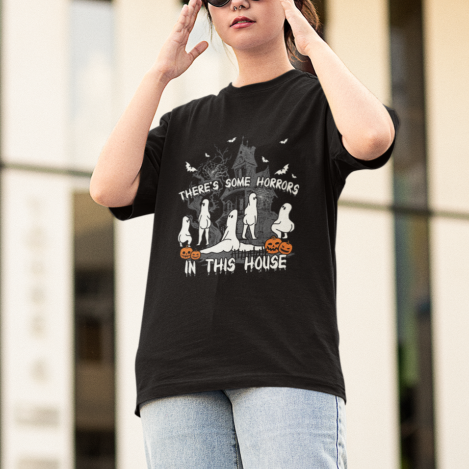 halloween-t-shirt-theres-some-horrors-in-this-house-ghosts-pumpkin-halloween-1