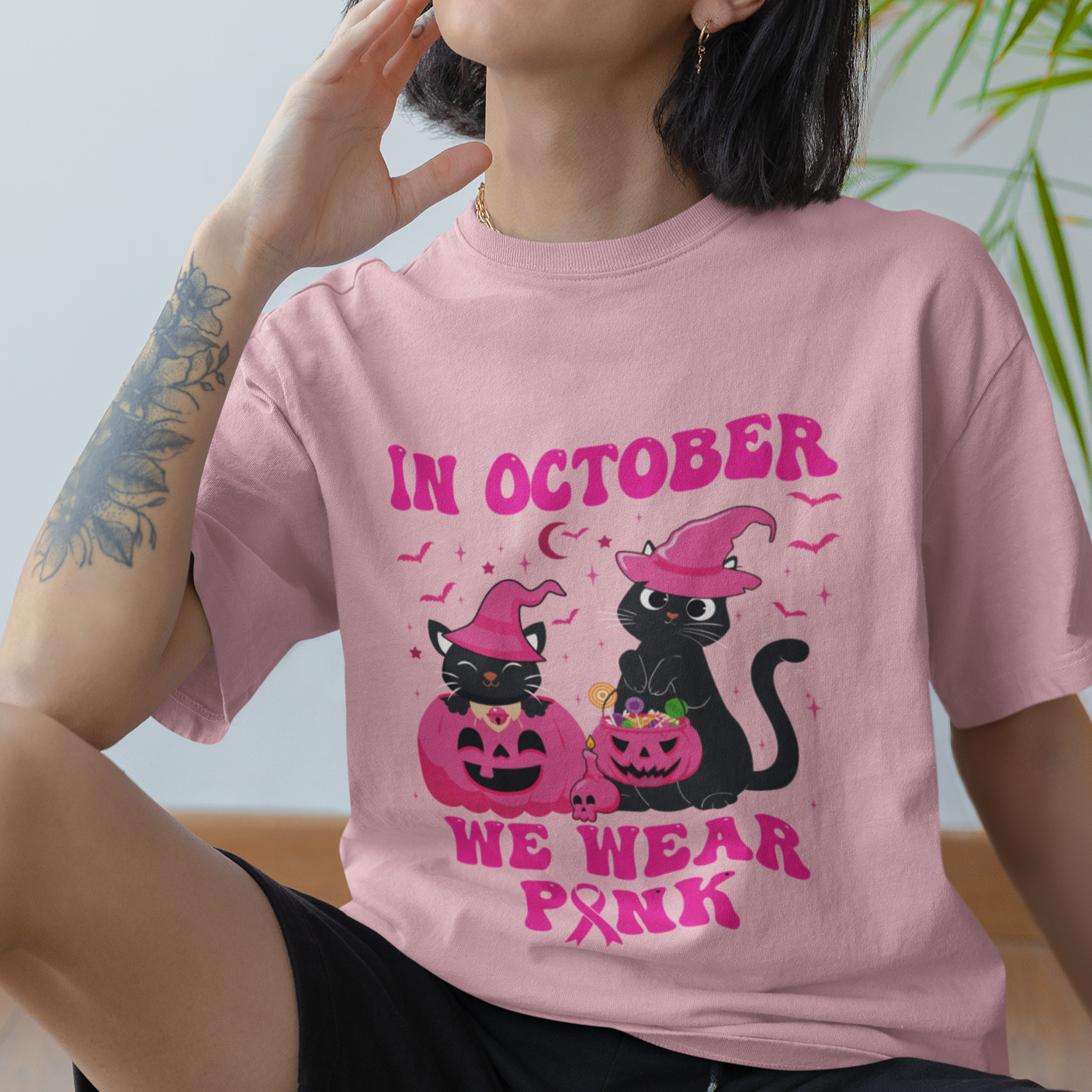 breast-cancer-cat-t-shirt-in-october-we-wear-pink-black-cat-halloween-breast-cancer-awareness