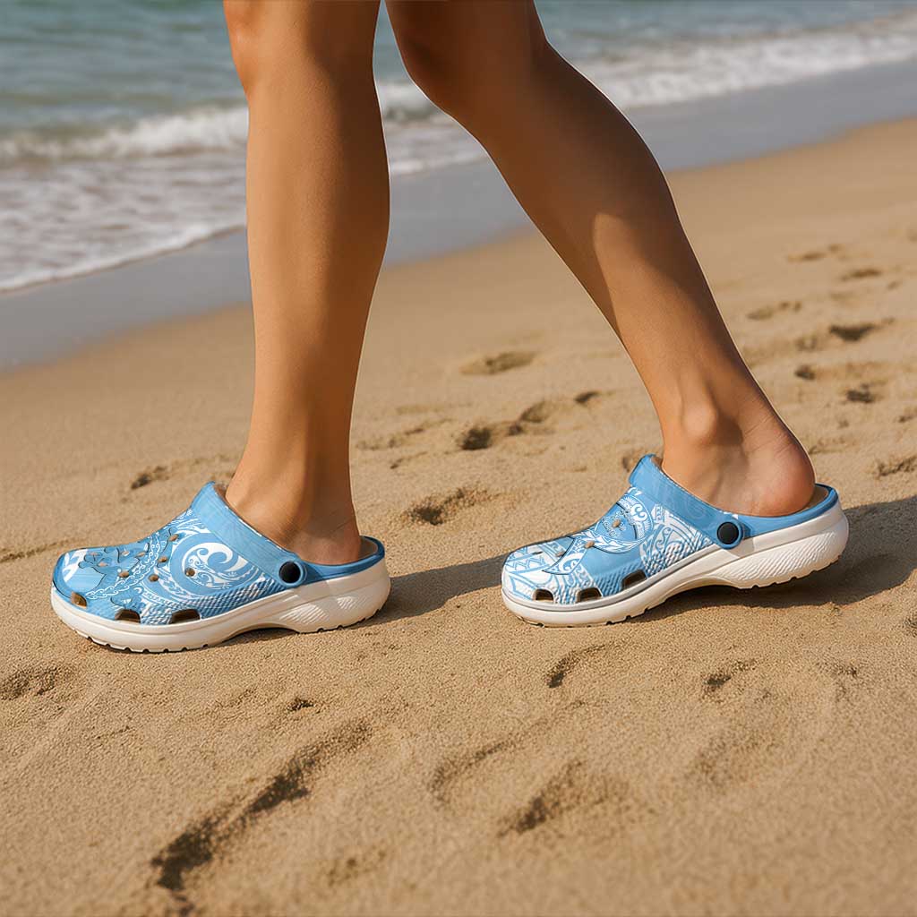 New Zealand Autism Support Clogs Shoes NZ Fern With Maori Koru Lizard