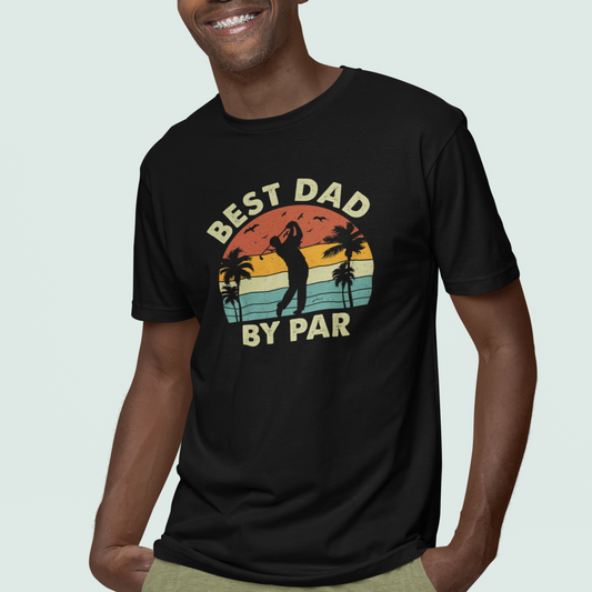 golfing-dad-t-shirt-best-dad-by-par-retro-vintage-fathers-day-golf-lover-golfer