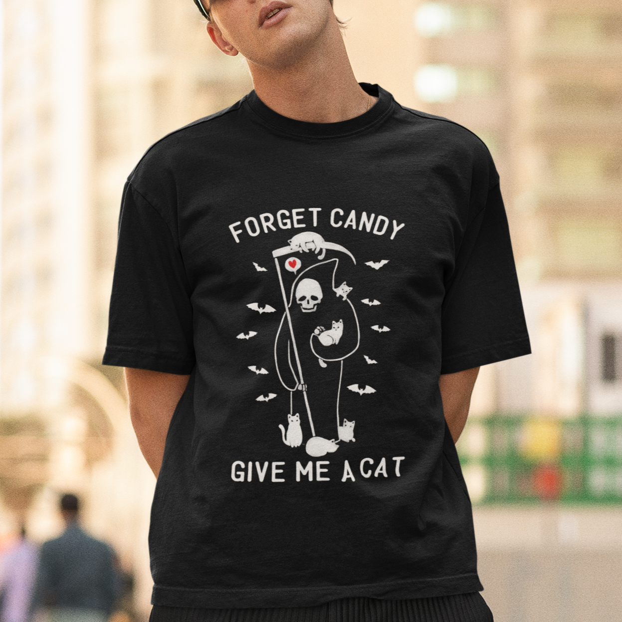 halloween-cat-lover-t-shirt-funny-death-forget-candy-give-me-a-cat