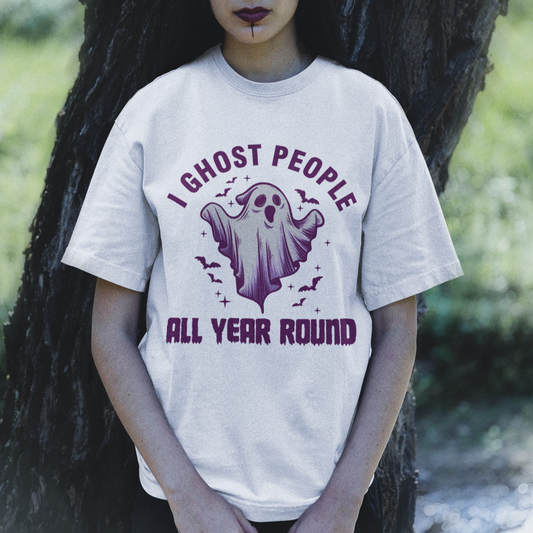 funny-boo-sheet-t-shirt-i-ghost-people-all-year-round-spooky-ghost-halloween-costume