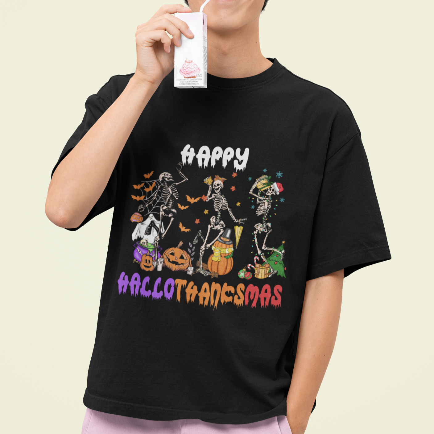 hallothanksmas-t-shirt-halloween-thanksgiving-christmas-hallothanksmas-skeleton