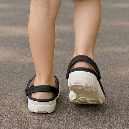 Polynesia Breast Cancer Support Clogs Shoes No One Fights Alone Turtle Ribbon Black