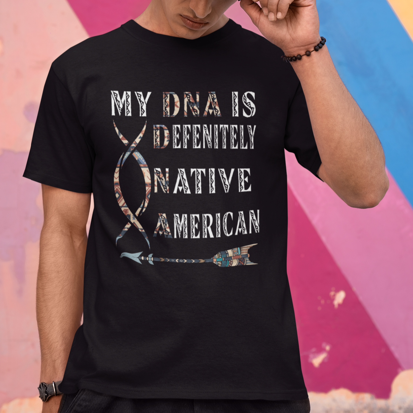 native-american-t-shirt-my-dna-is-definitely-indians-native-pride