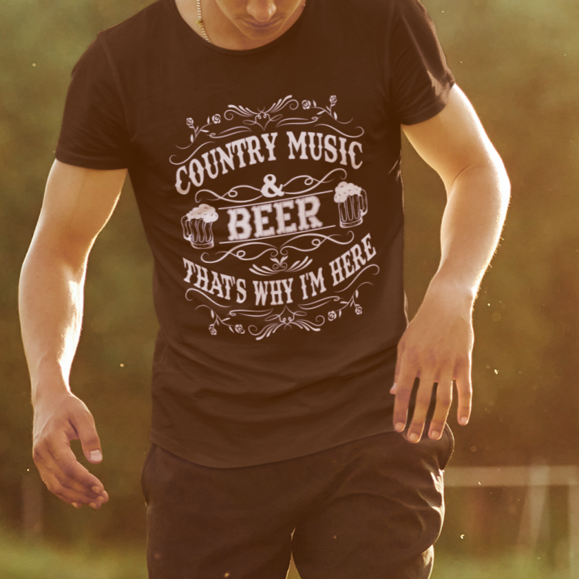 beer-lover-t-shirt-country-music-and-beer-thats-why-im-here-funny-drinking