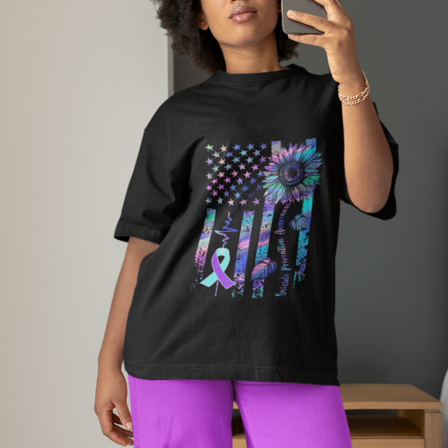 suicide-prevention-awareness-t-shirt-support-squad-teal-and-purple-american-flag-sunflower