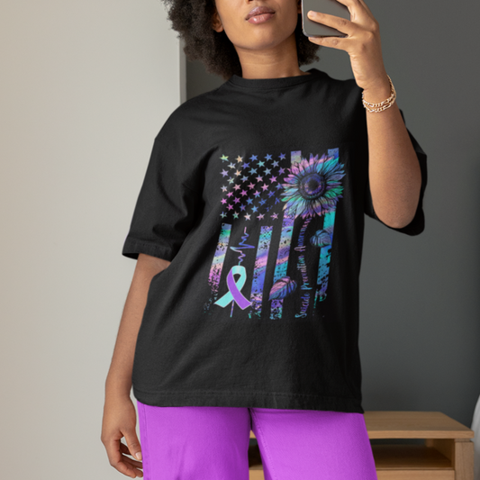 suicide-prevention-awareness-t-shirt-support-squad-teal-and-purple-american-flag-sunflower