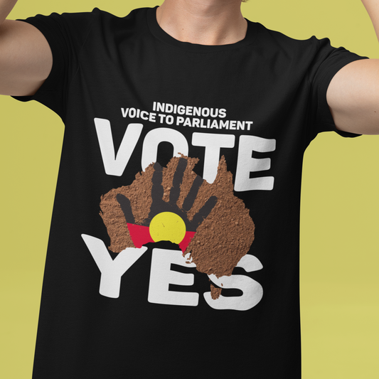 australia-indigenous-t-shirt-aboriginal-flag-vote-yes-urulu-statement