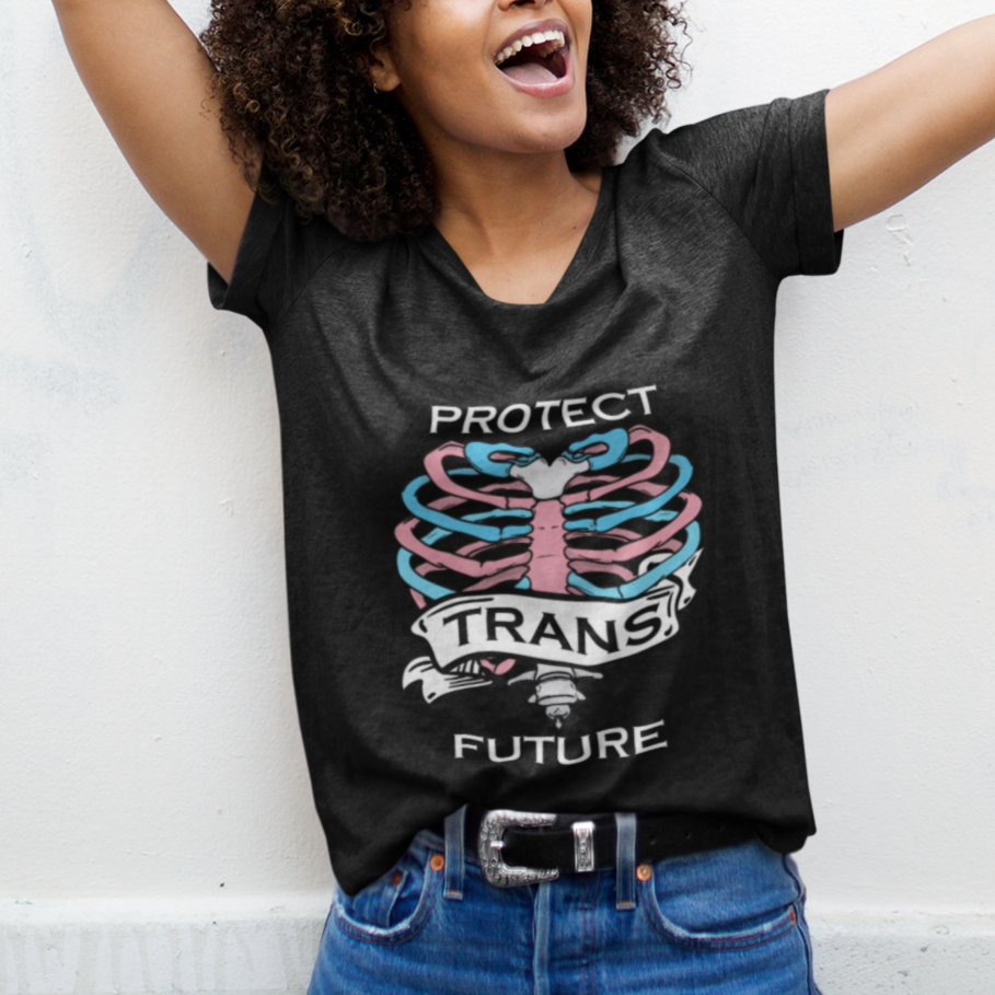 protect-trans-kids-t-shirt-lgbt-support-protect-trans-future-lgbt-pride-flag-skeleton