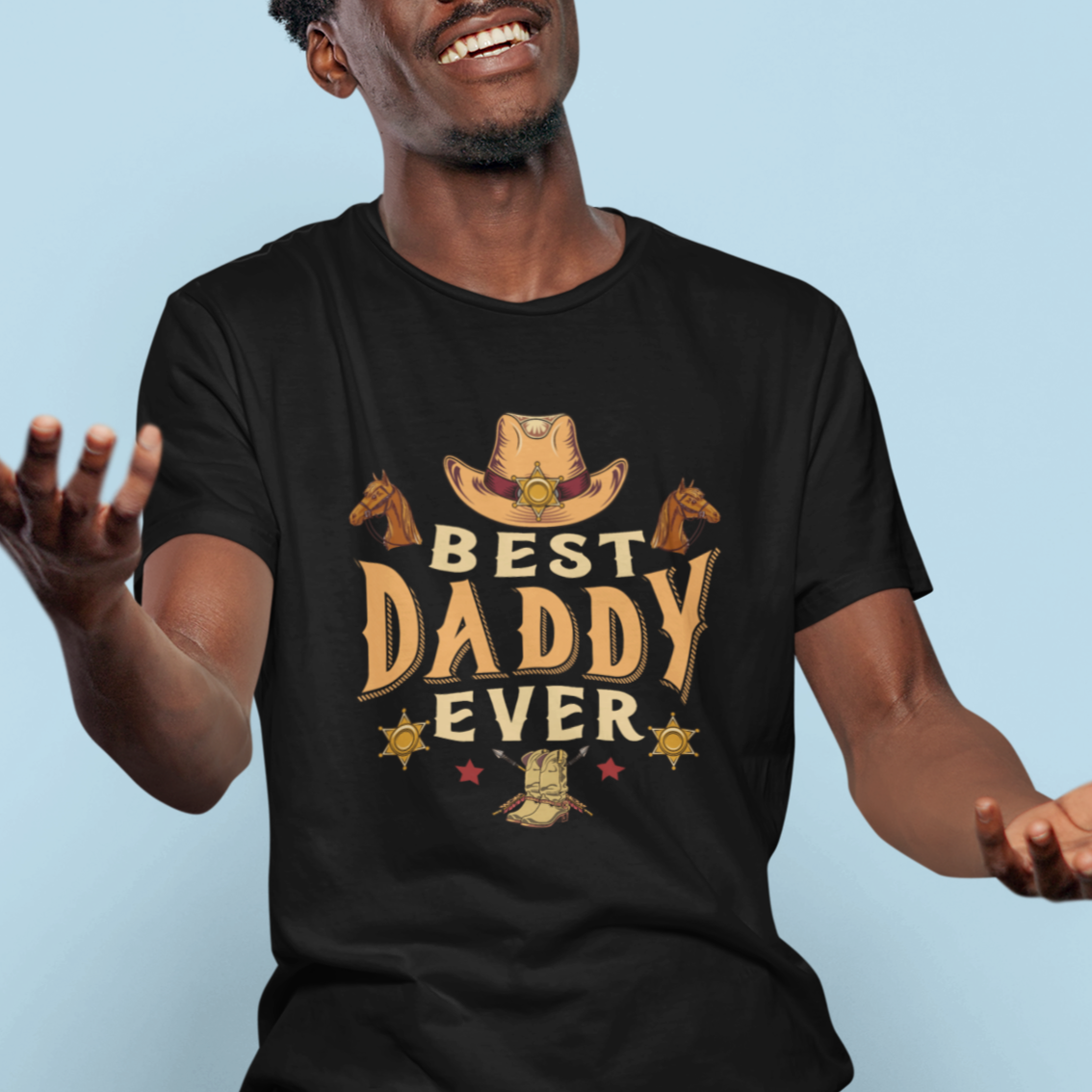 horse-dad-t-shirt-best-daddy-ever-western-cowboy-style-dad-best-dad-ever-retro