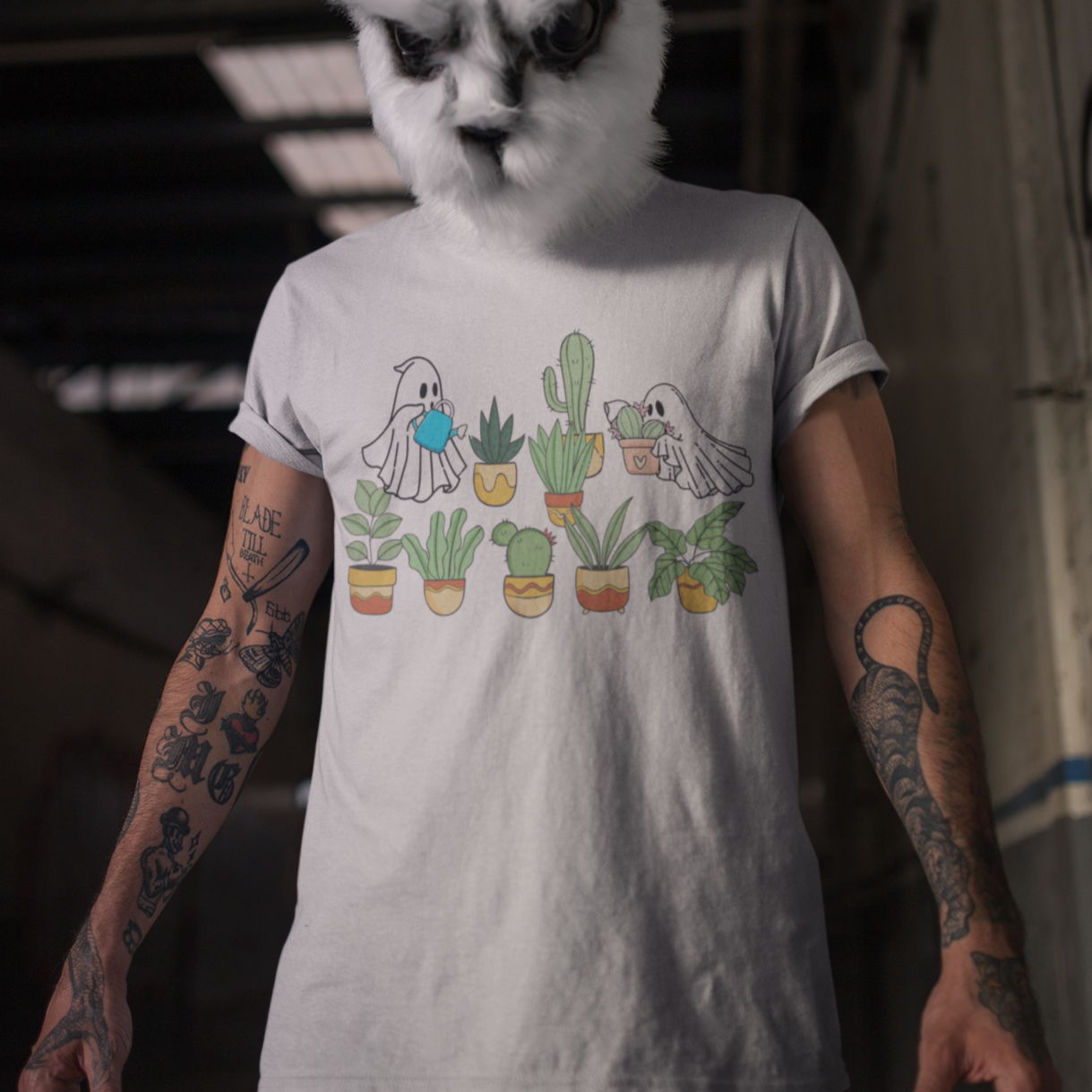 halloween-gardening-t-shirt-cute-gardener-boo-sheet-ghost-garden-plants-lover-halloween-costume