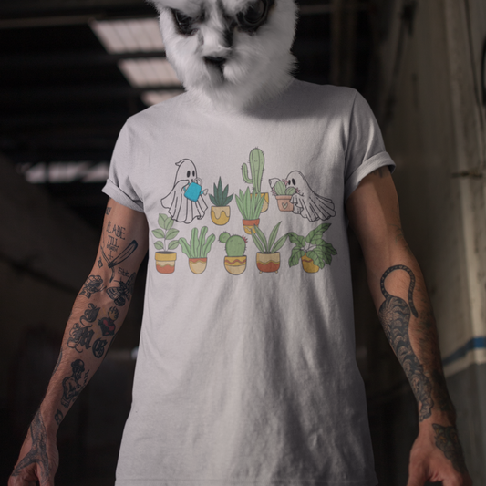 halloween-gardening-t-shirt-cute-gardener-boo-sheet-ghost-garden-plants-lover-halloween-costume