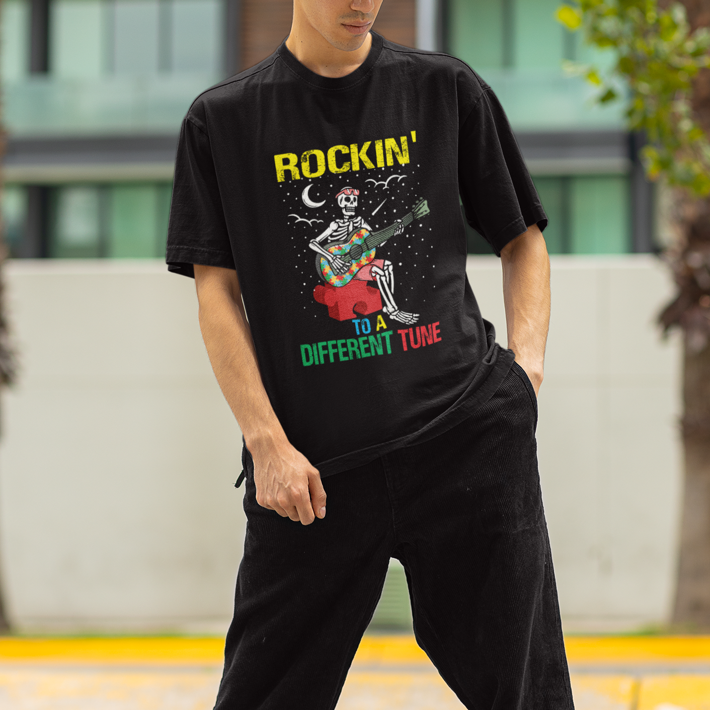 autism-awareness-t-shirt-rockin-to-a-different-tune-skeleton