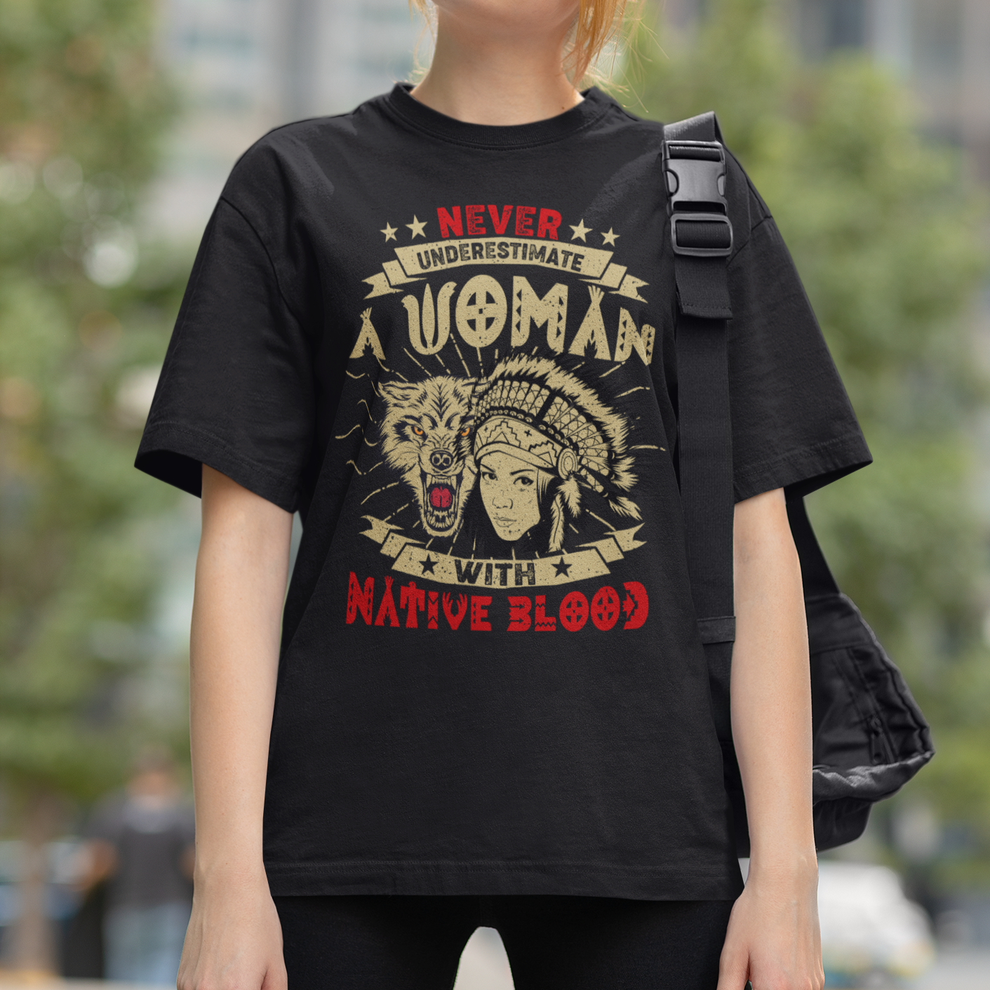 native-american-t-shirt-never-underestimate-a-woman-has-native-blood