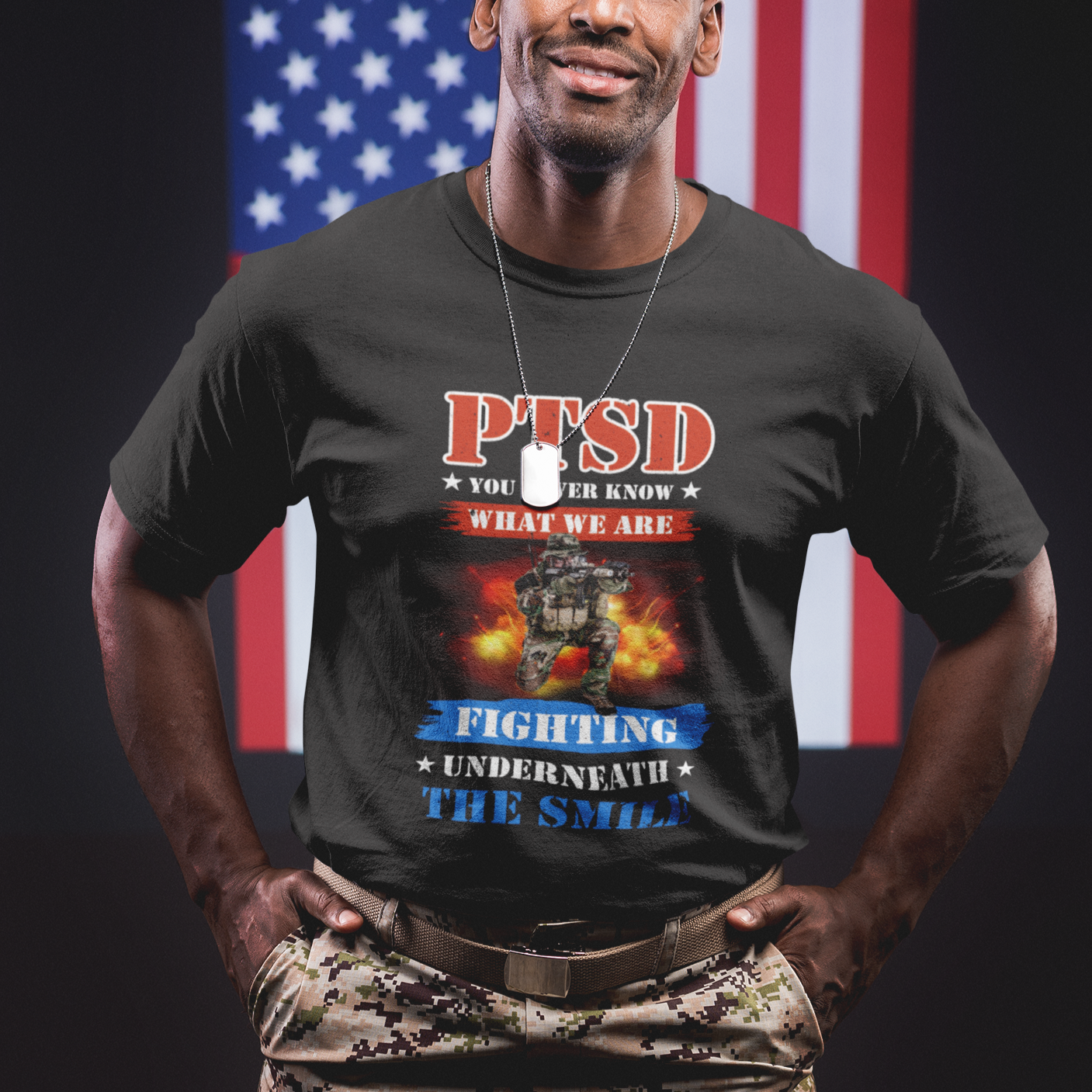 veteran-ptsd-t-shirt-you-never-know-what-we-are-fighting-underneath-the-smile