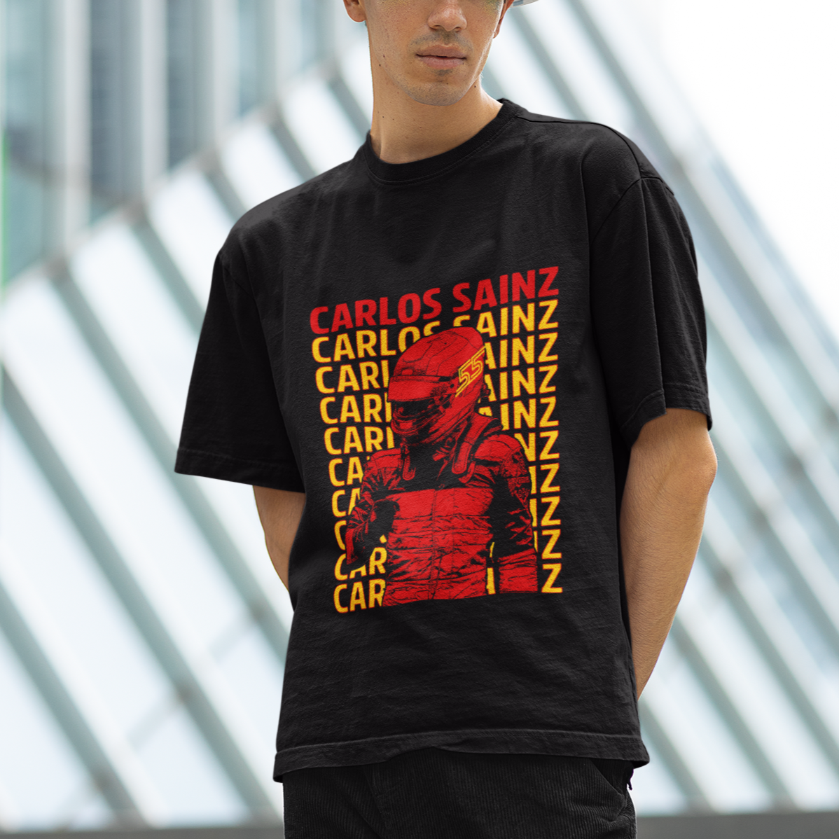 carlos-sainz-55-t-shirt-f1-racing-singapore-gp-2023-spanish-racing-driver