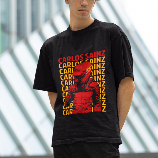 carlos-sainz-55-t-shirt-f1-racing-singapore-gp-2023-spanish-racing-driver