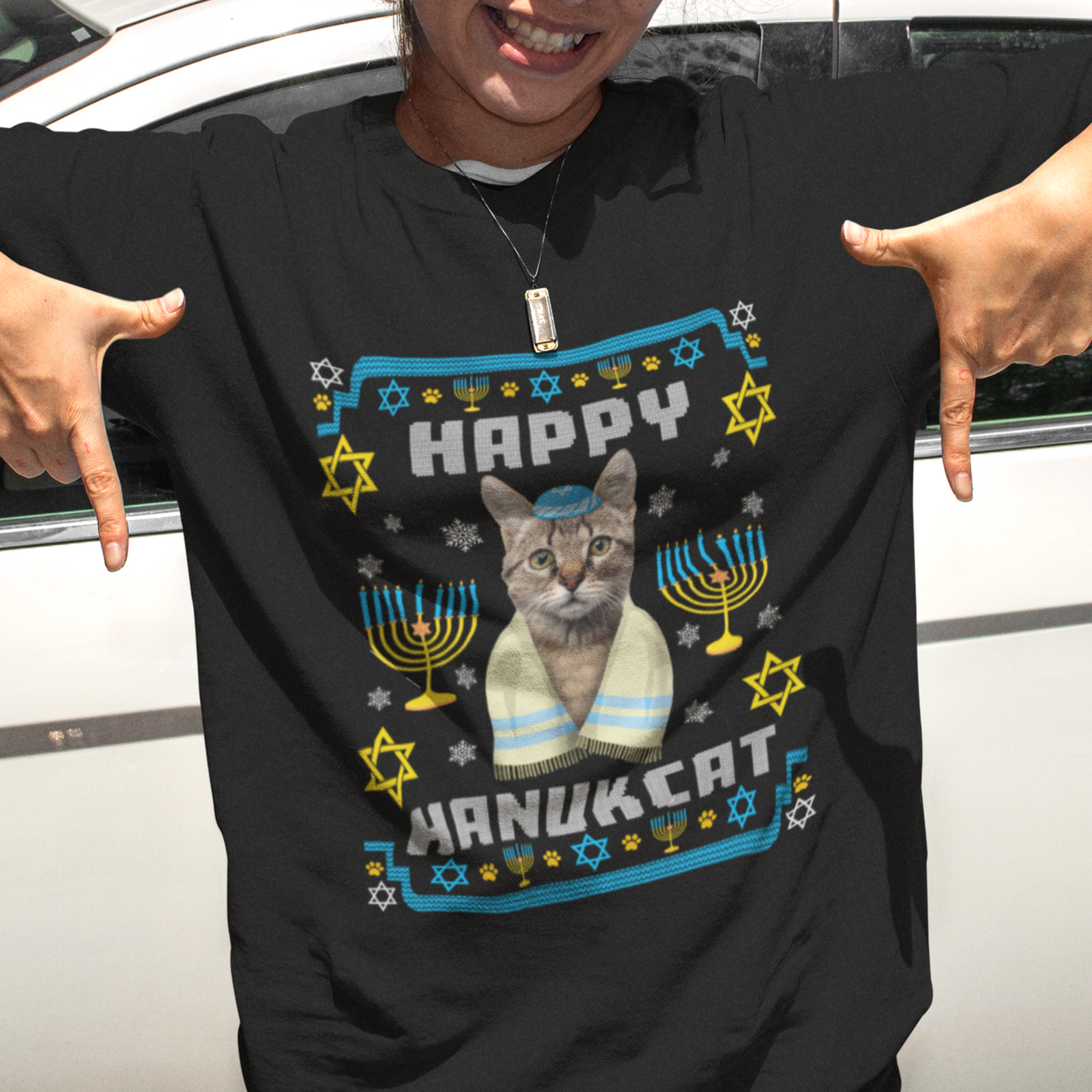 hanukkah-cat-t-shirt-happy-hanukcat-jewish-hanukkah-cat-menorah-ugly-chanukah