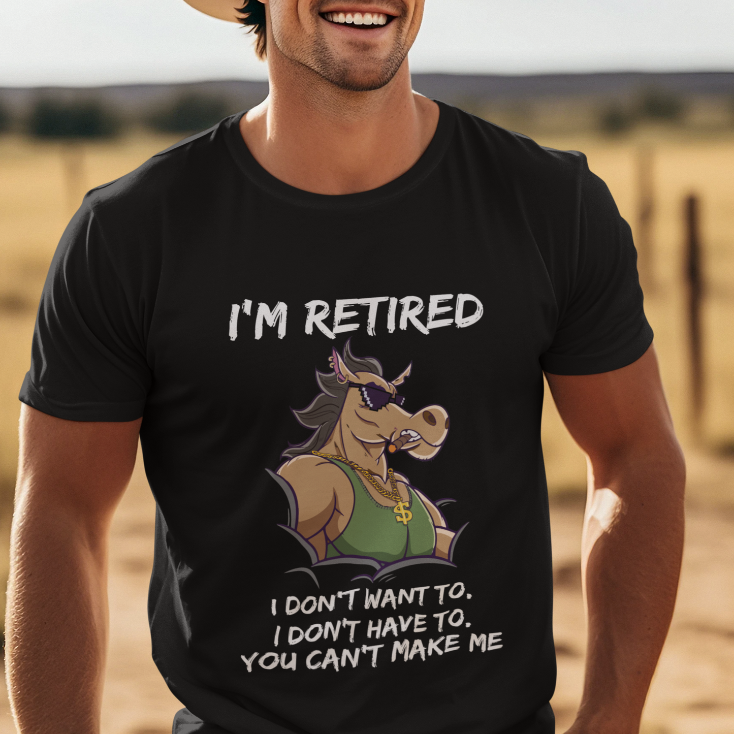 retirement-t-shirt-funny-horse-sunglass-im-retired-i-dont-have-to-i-dont-want-to-you-cant-make-me