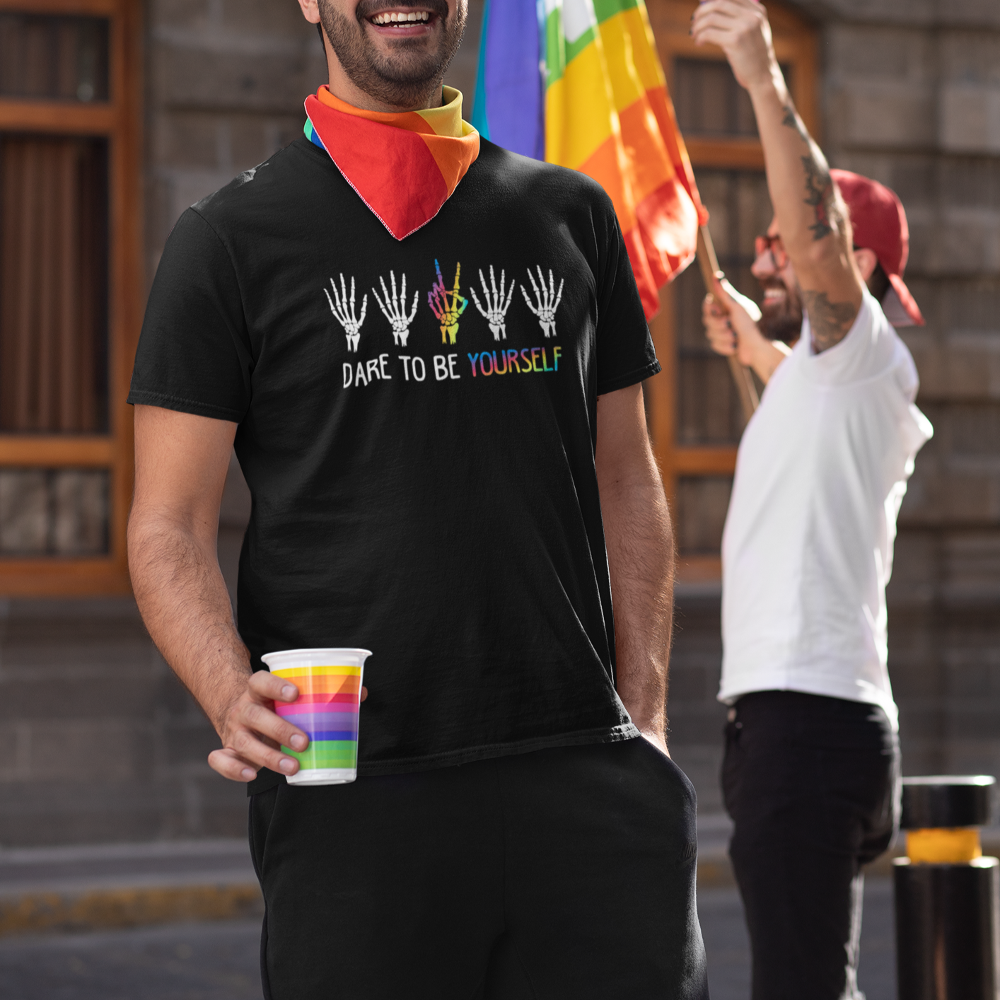 lgbt-pride-t-shirt-dare-to-be-yourself-skeleton-hand-rainbow