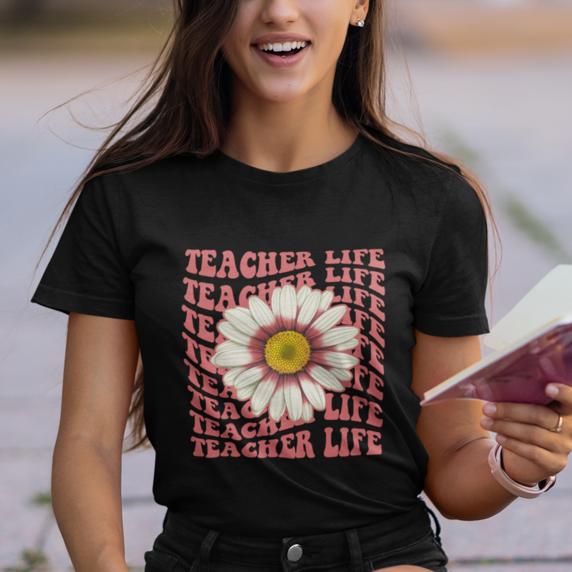 teacher-t-shirt-teacher-life-back-to-school-inspiration-groovy-daisy-teacher-t-shirt-back-to-school-shirt-gift-for-teacher-teaching