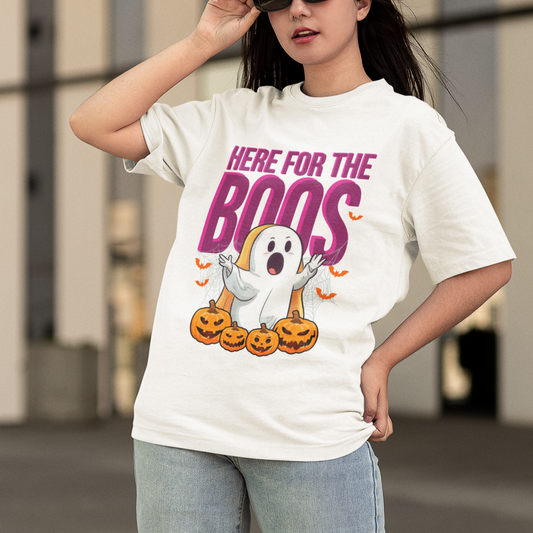 boo-sheet-t-shirt-here-for-the-boos-spooky-halloween-ghost-costume