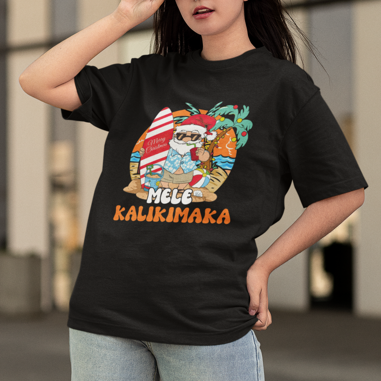 christmas-in-july-t-shirt-mele-kalikimaka-palm-tree-hawaiian-santa-christmas-in-july