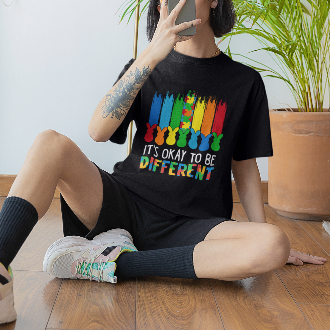 autism-awareness-t-shirt-its-ok-to-be-different-puzzle-easter-bunny