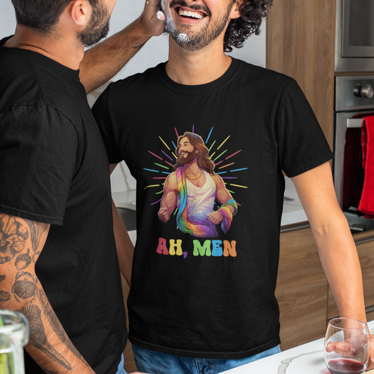 ah-men-funny-lgbt-gay-pride-jesus-rainbow-flag-christian-t-shirt
