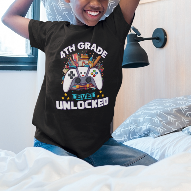 4th-grade-t-shirt-4th-grade-level-unlocked-t-shirt-funny-video-game-gaming-level-up-back-to-school-shirt-for-boys-4th-grade-shirt-game-lovers
