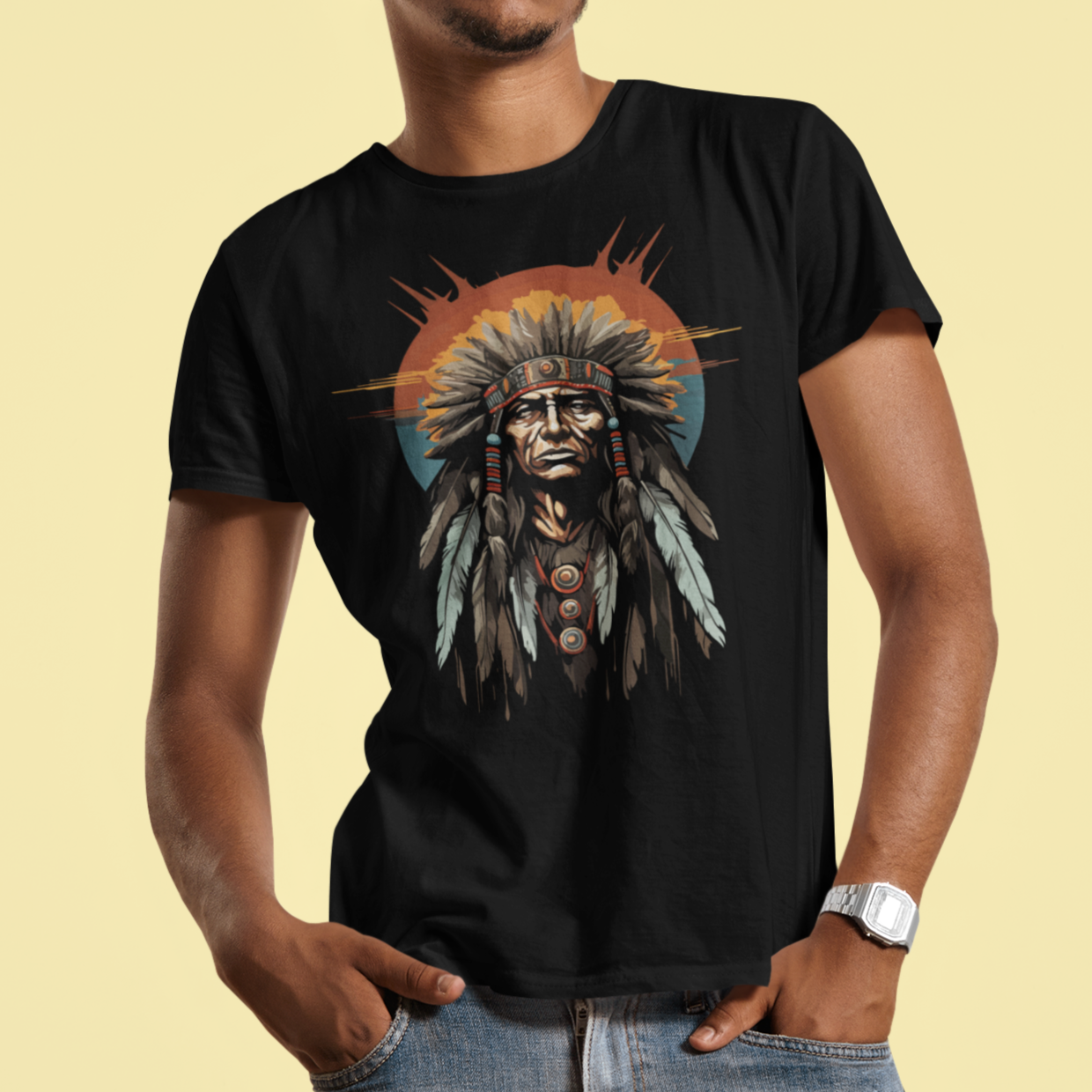 native-american-t-shirt-indigenous-american-indians-chief-pride