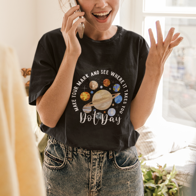 dot-day-t-shirt-polka-dot-see-where-it-takes-you-universe-outer-space