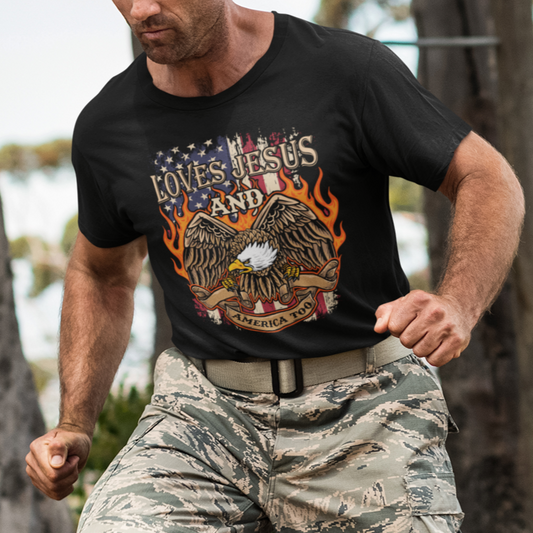 loves-jesus-and-america-too-christian-4th-of-july-eagle-t-shirt-1