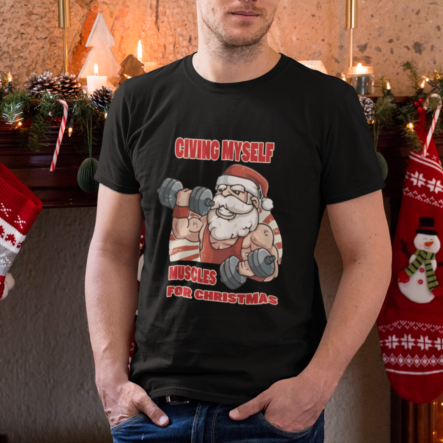 christmas-t-shirt-civing-muscles-santa-weightlifting-gymer