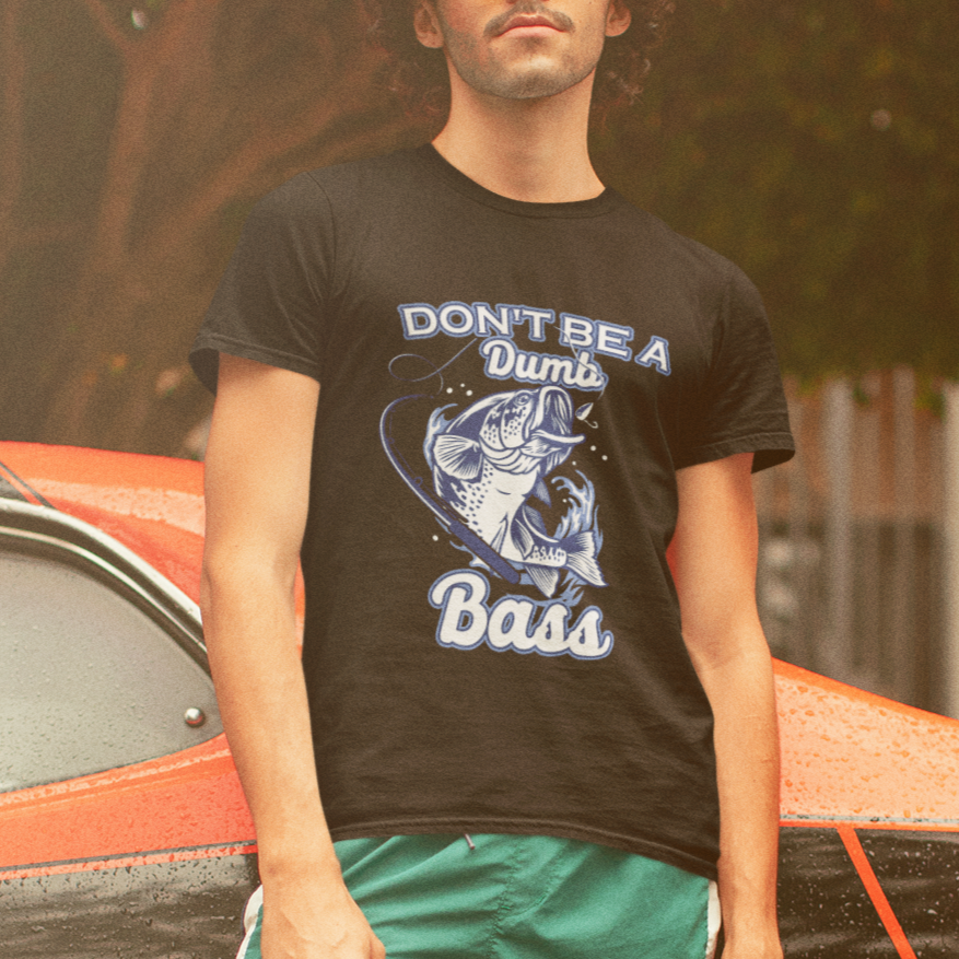 funny-fishing-t-shirt-dont-be-a-dumb-bass-funny-bass-fishing-gifts-for-men-fisherman-dad-papa