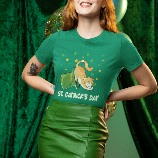 happy-stcatricks-patricks-day-lucky-cat-shamrock-hat-t-shirt