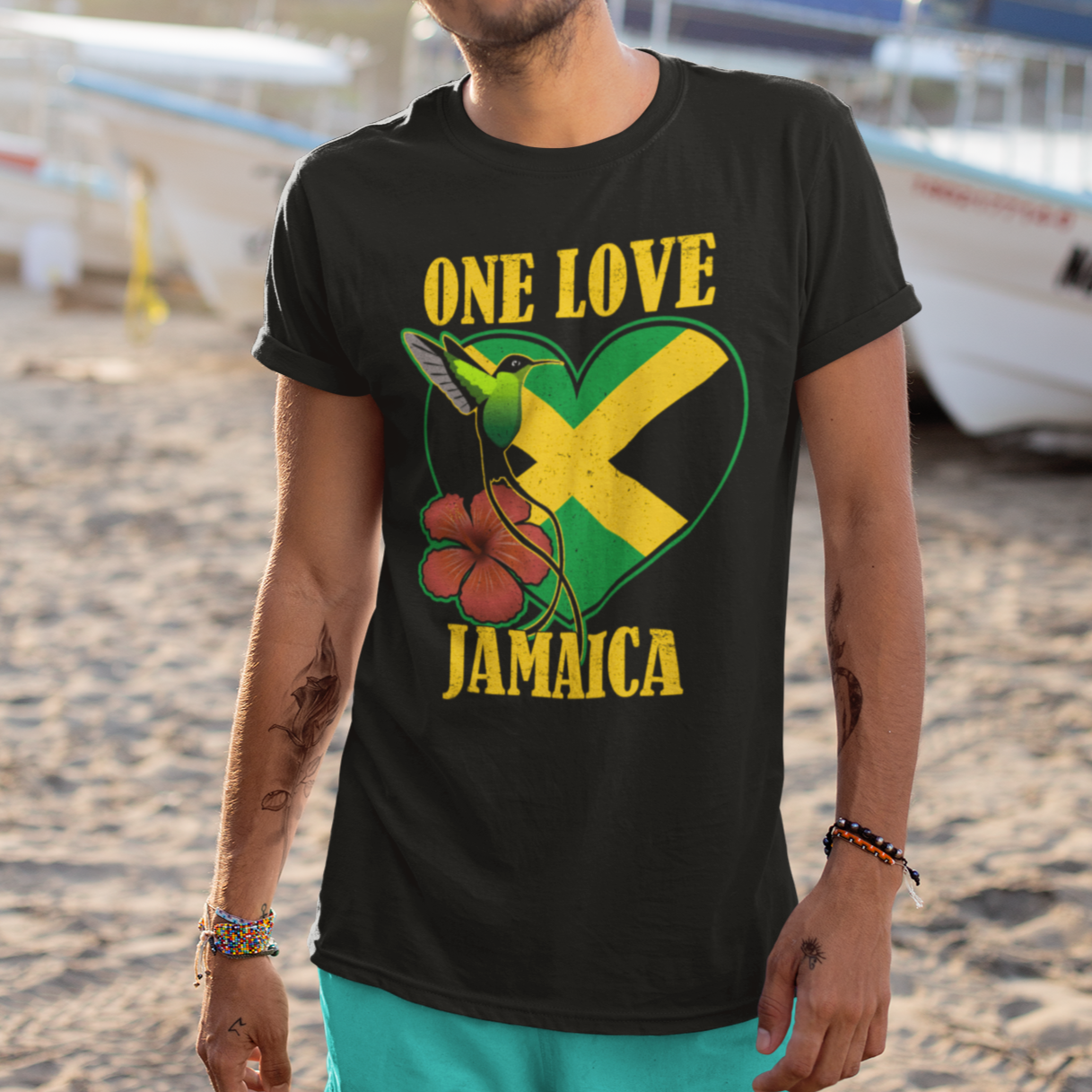 jamaica-t-shirt-one-love-jamaica-flag-jamaican-caribbean-love-jamaica-reggae