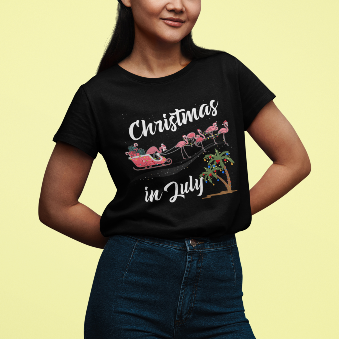 christmas-in-july-t-shirt-christmas-in-july-pink-flamingo-funny-xmas-matching