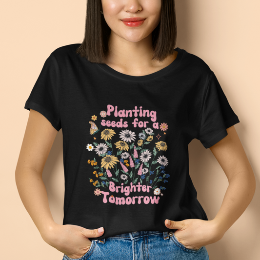mental-health-matters-t-shirt-cottagecore-planting-seeds-for-a-brighter-tomorrow-inspirational-quotes-spiritual-positive-vibe-boho-botanical-garden-aesthetic-ts02