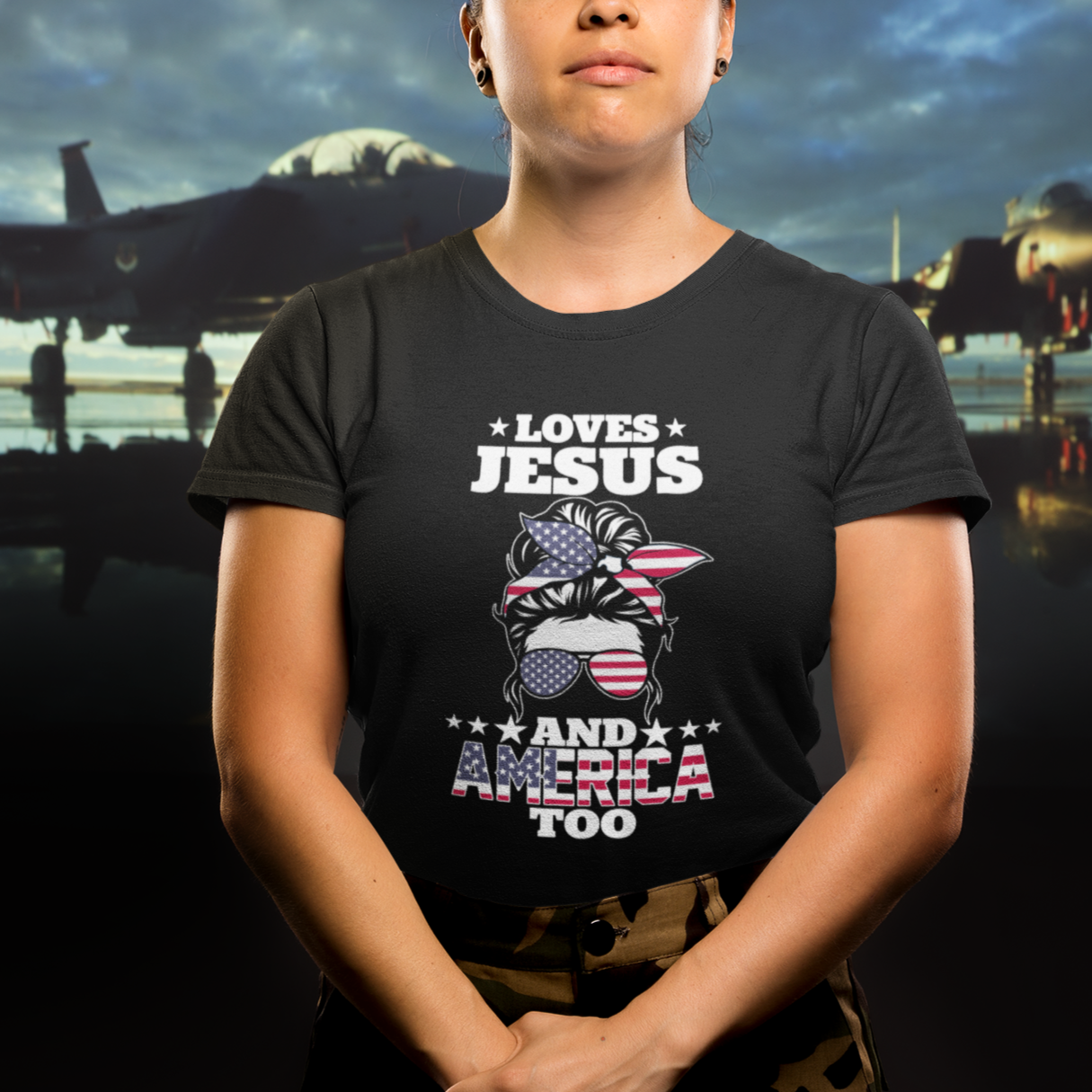 loves-jesus-and-america-too-christian-4th-of-july-messy-bun-t-shirt-1