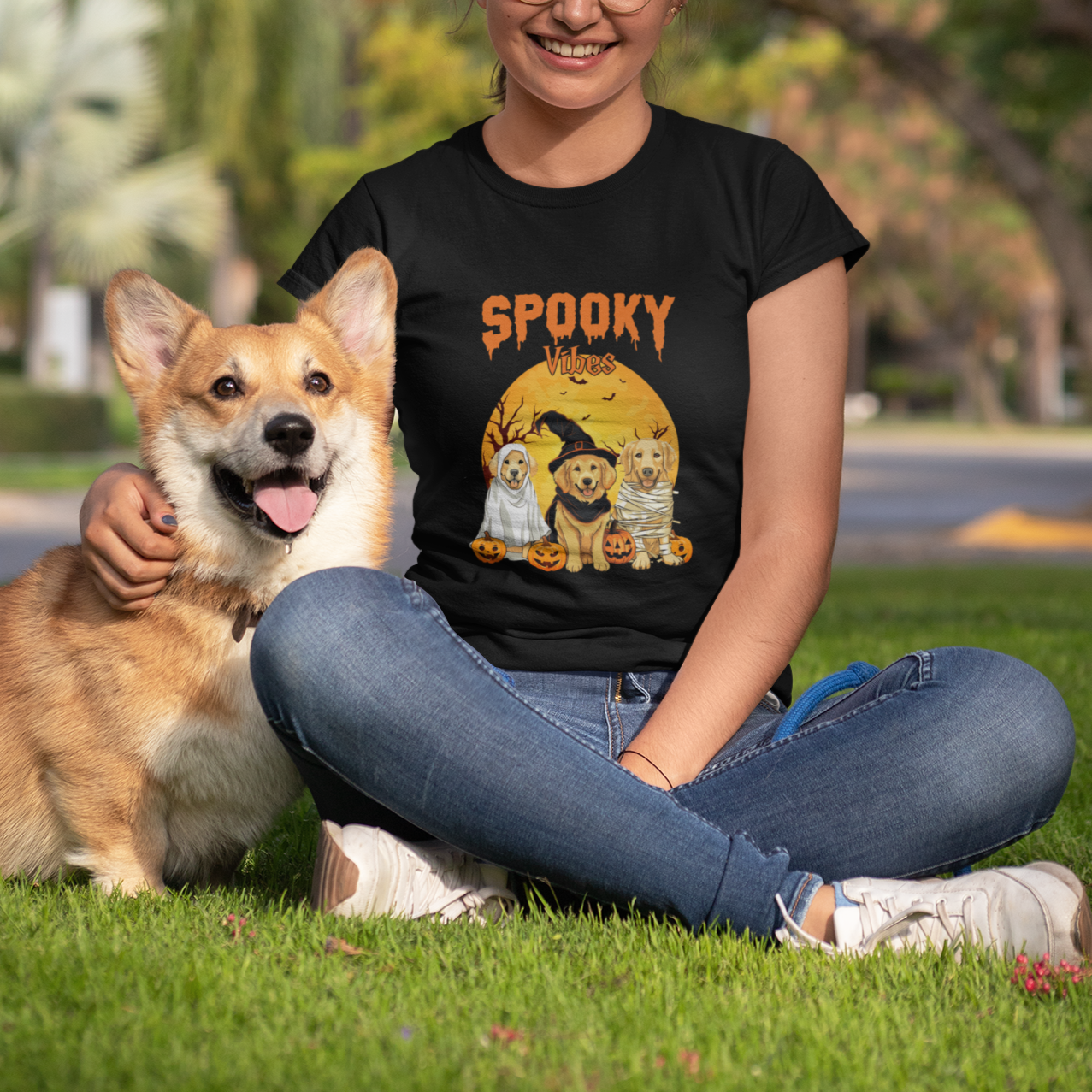 halloween-golden-retriever-t-shirt-ghost-dogs-boo-sheet-spooky-vibes