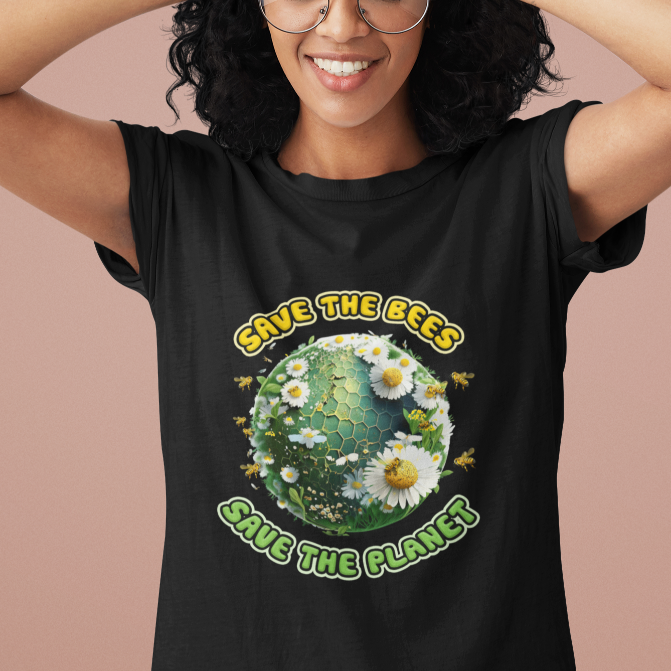 earth-day-t-shirt-save-the-bees-save-the-planet-raise-environmental-awareness-go-green-go-planet-ts02