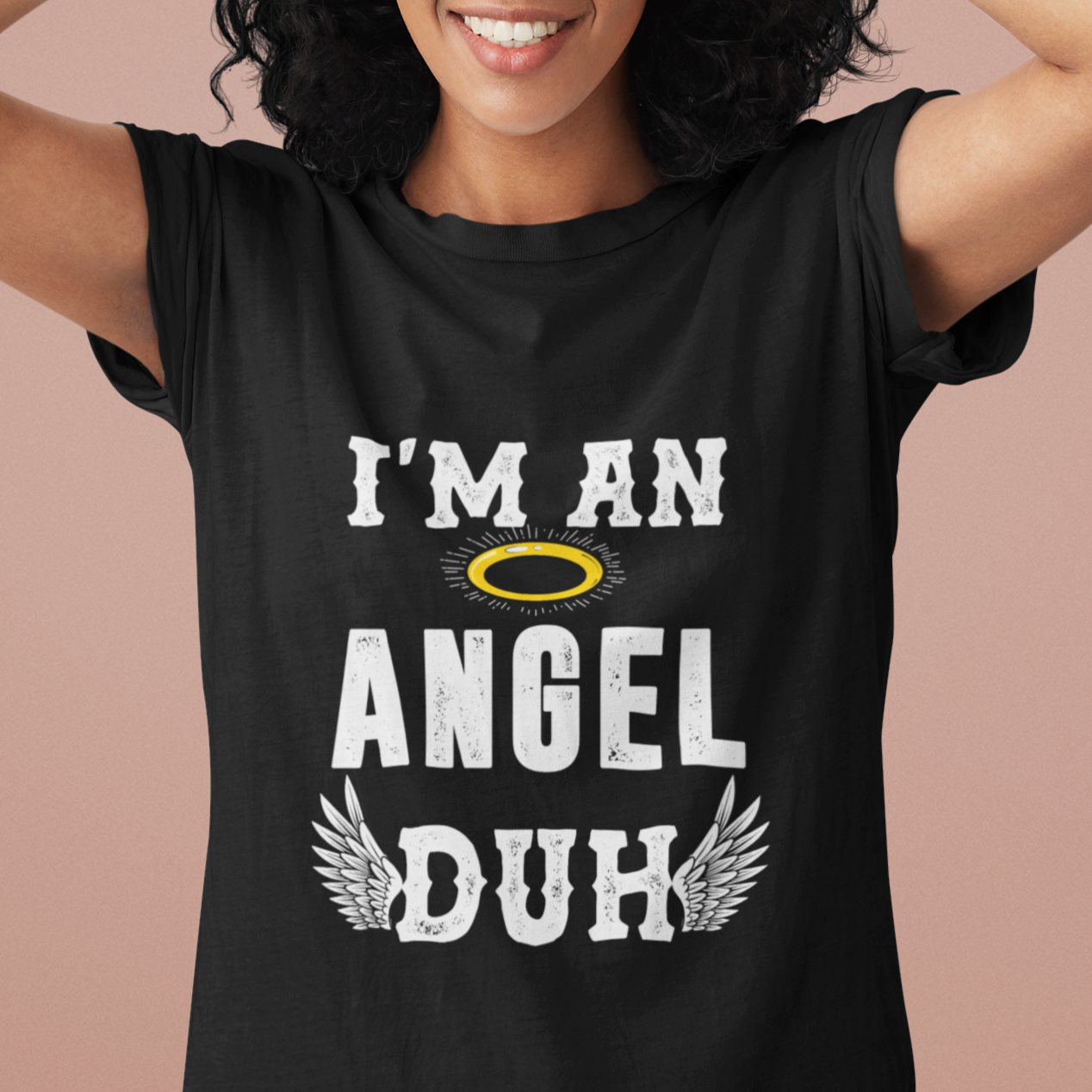 christmas-t-shirt-im-an-angel-duh-lazy