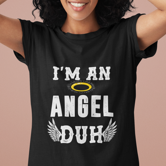 christmas-t-shirt-im-an-angel-duh-lazy